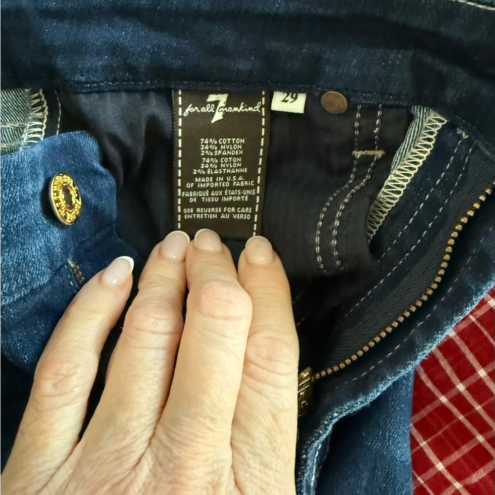 7 For All Mankind 29x30 Kimmie  Bootcut jeans - Picture 5 of 6
